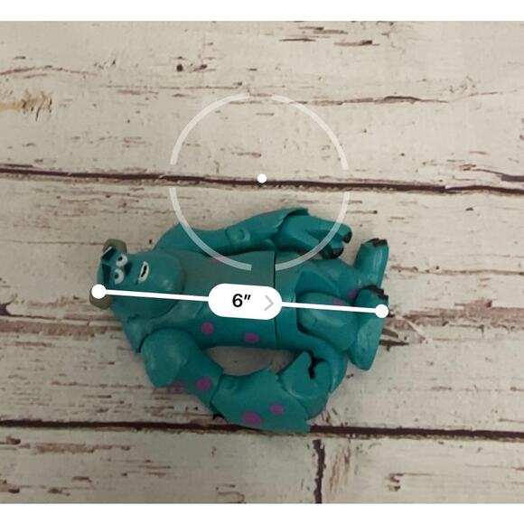 DISNEY STORE Disney Pixar Toy Box Sulley Action Figure 6" - Picture 5 of 5